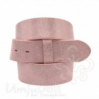 UMJUBELT Wechselgürtel für Wechselschnalle CAYMAN ROSA 95