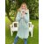 ZWILLINGSHERZ Hoodiejacke JANINA Salbeigrün L/XL