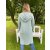 ZWILLINGSHERZ Hoodiejacke JANINA Salbeigrün L/XL