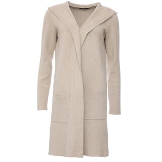 ZWILLINGSHERZ Hoodiejacke JANINA Sand S/M