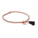 biba Armband Metall roségold mit Quaste