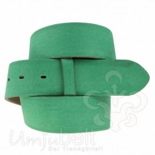 UMJUBELT Wechselgürtel für Wechselschnalle ROYAL GREEN /  GRÜN 95
