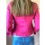 Coole Jeansjacke in PINK