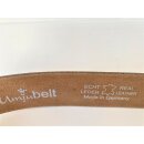 UMJUBELT Wechselgürtel für Wechselschnalle KAVIAR GOLD 95