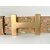 UMJUBELT Wechselgürtel für Wechselschnalle KAVIAR GOLD 95