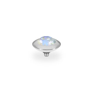 QUDO Ringaufsatz TONDO silber SERENE GRAY DELITE