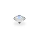 QUDO Ringaufsatz TONDO silber SERENE GRAY DELITE