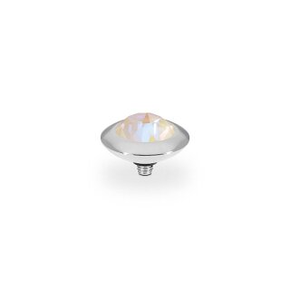 QUDO Ringaufsatz TONDO silber IVORY CREAM DELITE