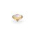 QUDO Ringaufsatz TONDO gold IVORY CREAM DELITE