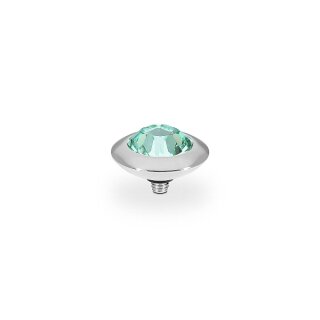 QUDO Ringaufsatz TONDO silber CHRYSOLITE