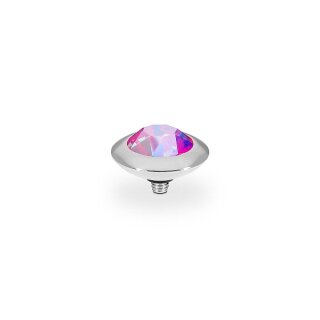 QUDO Ringaufsatz TONDO silber LIGHT SIAM SHIMMER