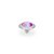 QUDO Ringaufsatz TONDO silber LIGHT SIAM SHIMMER