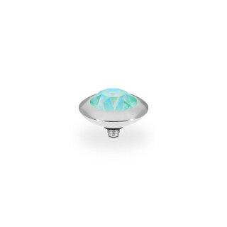 QUDO Ringaufsatz TONDO silber SILKY SAGE DELITE