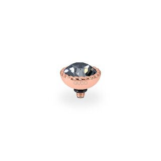 QUDO Ringaufsatz BOCCONI 11 mm roségold SILVER NIGHT