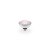 QUDO Ringaufsatz BOCCONI 11 mm silber ROSE OPAL