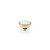 QUDO Ringaufsatz BOCCONI 11 mm gold POWDER GREEN