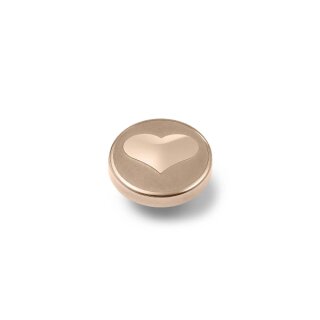 QUDO Ringaufsatz AMAFLI gold HERZ