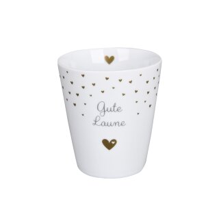 KRASILNIKOFF HAPPY MUG / Becher GUTE LAUNE