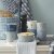 KRASILNIKOFF HAPPY MUG / Becher AHOI GREY