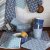 KRASILNIKOFF HAPPY MUG / Becher ANCHOR DUSTY BLUE