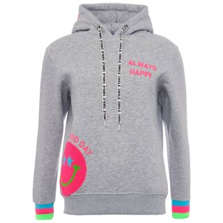 ZWILLINGSHERZ Hoodie TRUDE -  Grau