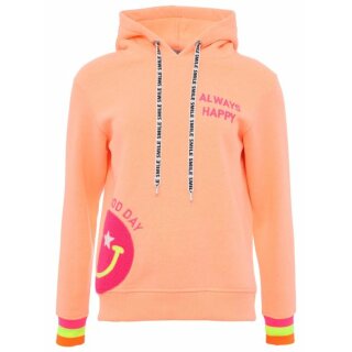 ZWILLINGSHERZ Hoodie TRUDE - Koralle