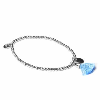 biba Armband Metall verschiedene FARBEN silber hellblau