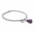 biba Armband Metall verschiedene FARBEN silber lila 1