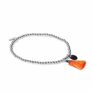 biba Armband Metall verschiedene FARBEN silber orange 2