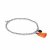 biba Armband Metall verschiedene FARBEN silber orange 2