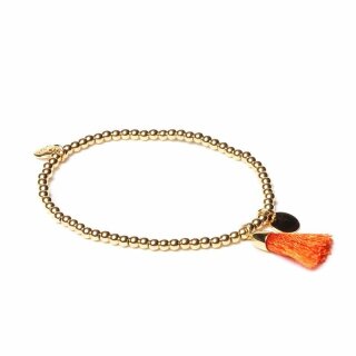 biba Armband Metall verschiedene FARBEN gold Orange