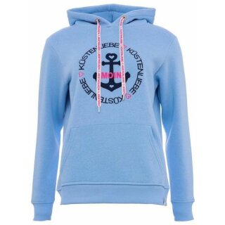 ZWILLINGSHERZ Hoodie LINN - Hellblau