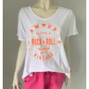 T-Shirt ROCK & ROLL - Neonorange