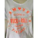 T-Shirt ROCK & ROLL - Neonorange
