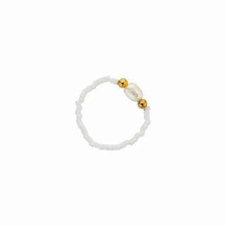 Biba Ring - Weiß