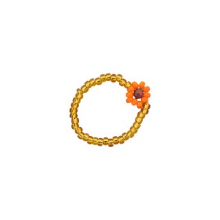 Biba Ring Flower Power - Orange