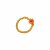 Biba Ring Flower Power - Orange