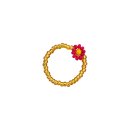 Biba Ring Flower Power - Pink