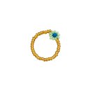Biba Ring Flower Power - Grün