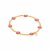 biba Armband Flower Power - Rosa