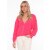 ZWILLINGSHERZ Strickjacke "Uni" - Pink