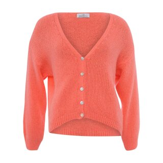 ZWILLINGSHERZ Strickjacke "Uni" - Apricot
