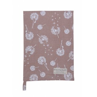 KRASILNIKOFF Geschirrtuch PUSTEBLUME Dusty Rose