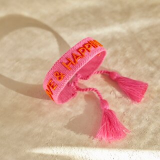 Statement Armband LOVE & HAPPINESS