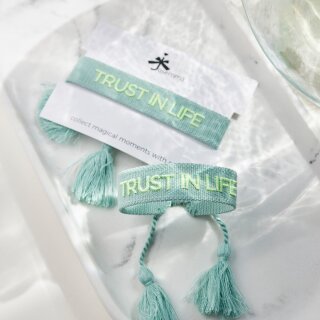 Statement Armband TRUST IN LIFE
