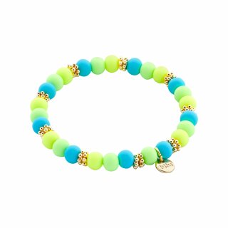 biba Armband - Gelb/Grün/Türkis