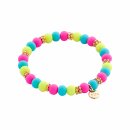 biba Armband - Pink/Gelb/Türkis