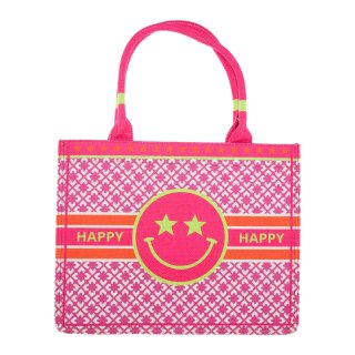 ZWILLINGSHERZ Tote Bag / Shopper "FREUDE" - Pink