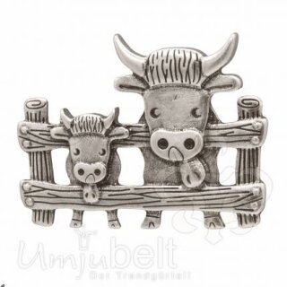 Gürtelschnalle COW FAMILY