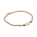 biba Armband roségoldfarben mit Mint